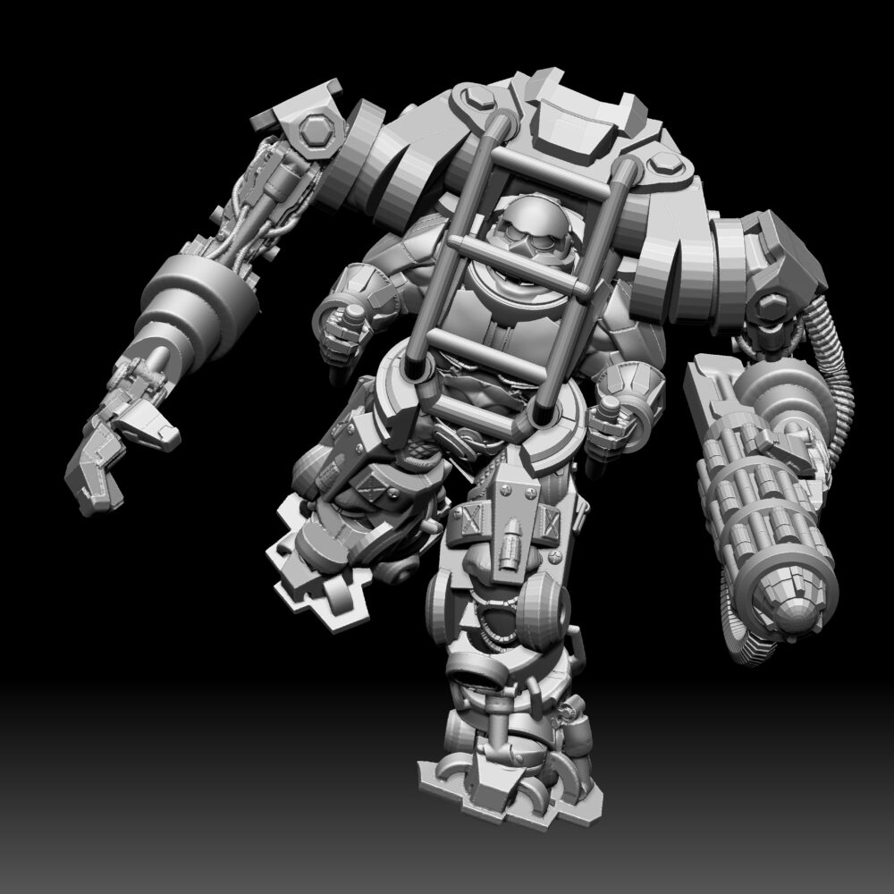 Overrunners Lifter Rigs Upgunned OR 116 - Bob Naismith 3D printable sci fi