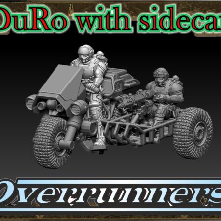 Overrunner Duo Rotae Bike and sidecar OR118