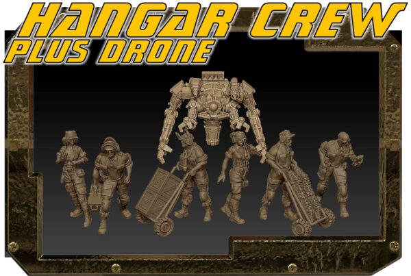 Hangar Crew plus Drone