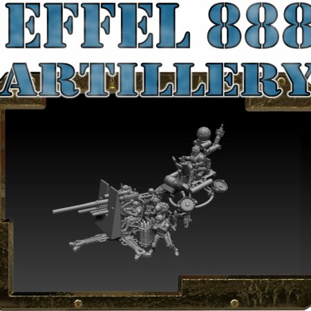 Overrunner Effel 888 artillery set