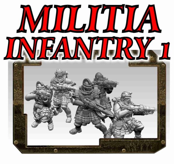 Militia Galea Infantry set 1