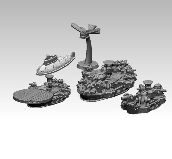 Seas of the orb - Dwarven Fleet