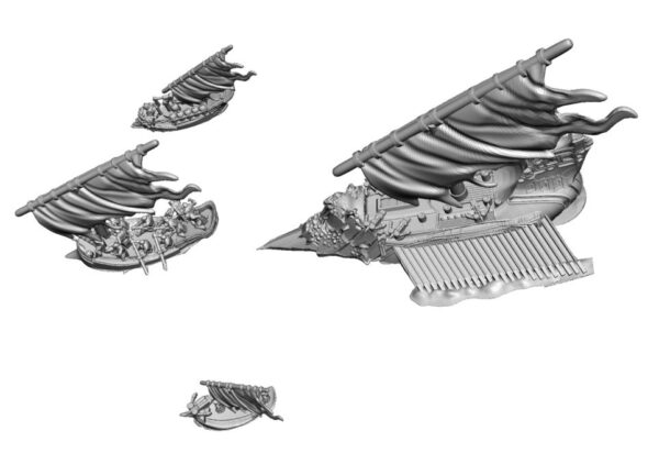 Seas of the orb - The Damned Fleet